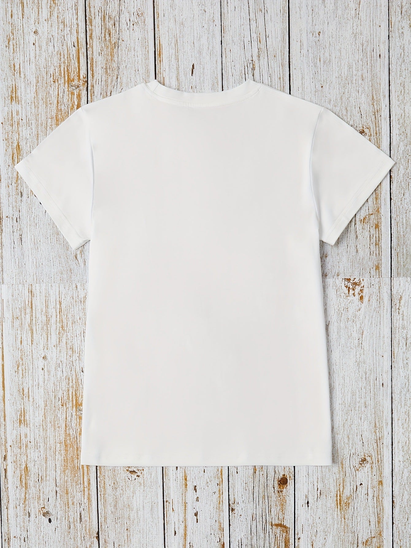 Round neck short sleeve