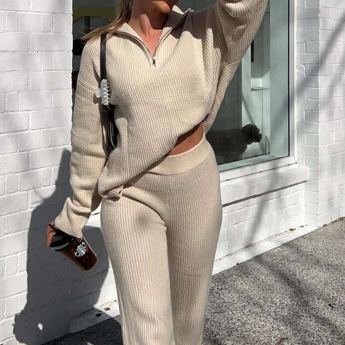 Knit Sweater Suit